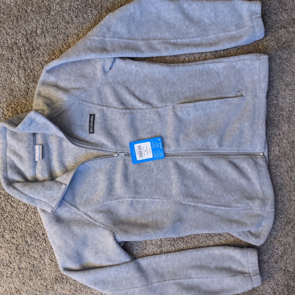 🥶🌨️Columbia fleece zip up medium🌨️🥶❤️